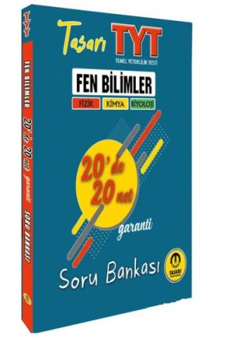 Tasarı 2022 TYT Fen Bilimleri 20 de 40 Net Soru Bankası Tasarı 2022 TYT Fen Bilimleri 20 de 40 Net Soru Bankası