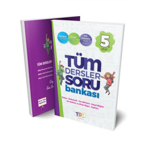 TDY Yayınları 5.Sınıf Tüm Dersler Soru Bankası (Yeni)