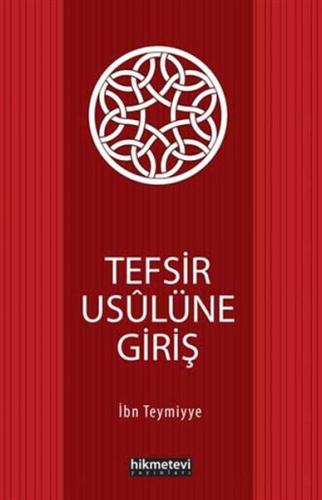 Tefsir Usulüne Giris Tefsir Usulüne Giris