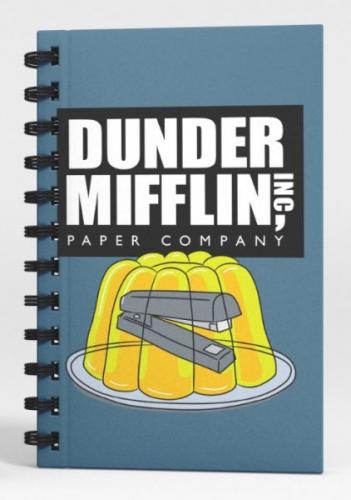 The Office Dunder Mifflining Spiralli Defter Mavi