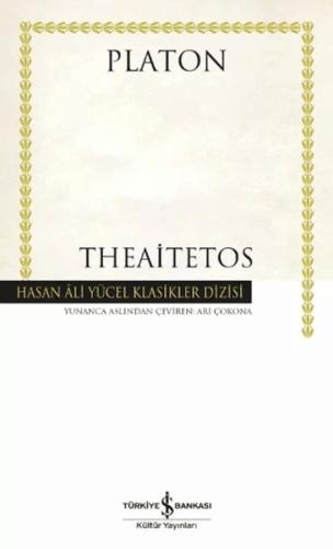 Theaitetos - Hasan Ali Yücel Klasikleri Ciltli