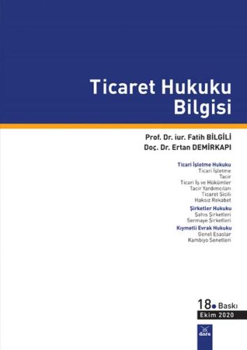 Ticaret Hukuku Bilgisi Ticaret Hukuku Bilgisi