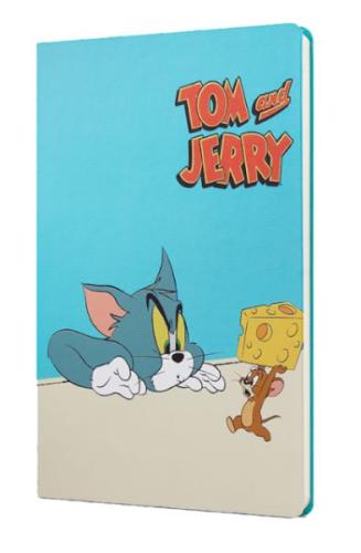 Tom And Jerry Peynir Sert Kapak Butik Defter Mavi Tom And Jerry Peynir Sert Kapak Butik Defter Mavi