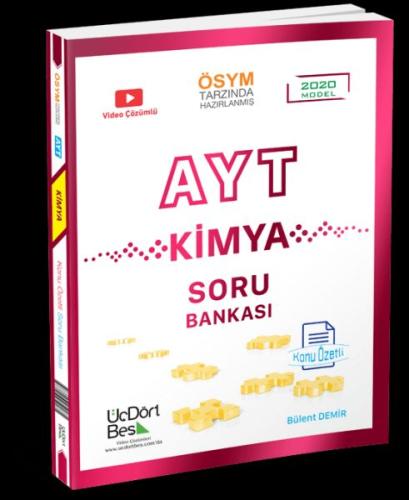 Üç Dört Beş 2022 AYT Kimya Soru Bankası