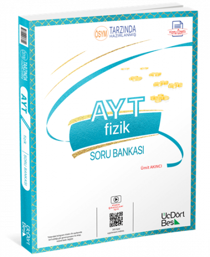 Üç Dört Beş 2022 AYT Fizik Soru Bankası