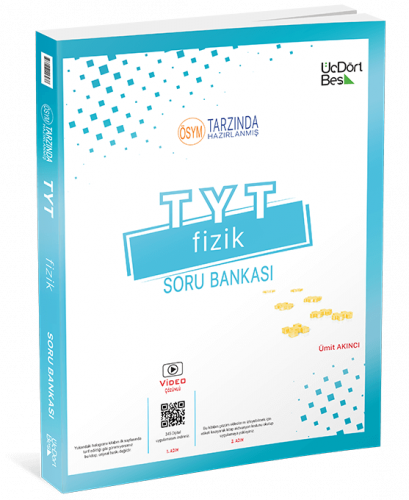 Üç Dört Beş 2022 TYT Fizik Soru Bankası