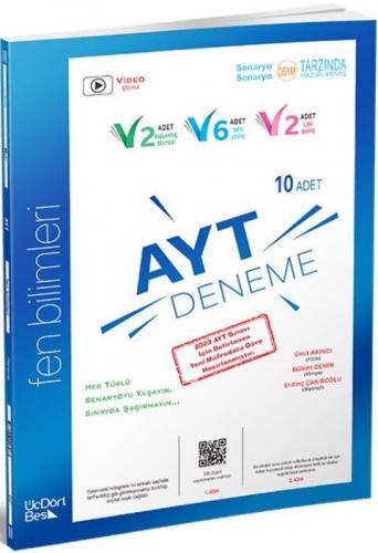 Üç Dört Beş 2021 AYT 10 lu Fen Bilimleri Denemesi