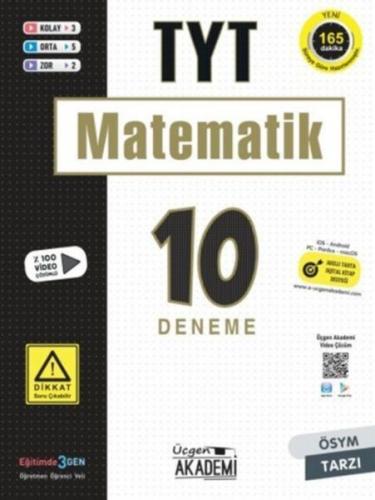 Üçgen Akademi TYT Matematik 10 lu Deneme Sınavı