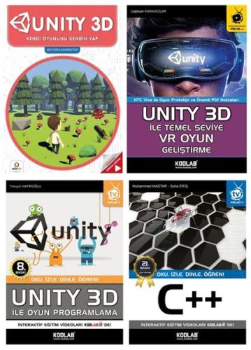 Unity 3D Egitim Seti - 4 Kitap Takim Unity 3D Egitim Seti - 4 Kitap Takim