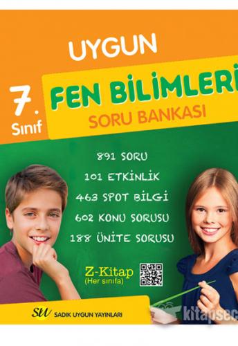 UYGUN 7.SINIF FEN BİLİMLERİ SORU BANKASI
