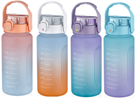 VAGON LIFE 1.500 ml. PİPETLİ MATARA ÇİFT RENK GÖVDE 4 ASORTİ *EK KAMPANYA* (tek ürün gönderilecektir, fotoğraf temsilidir)