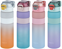 VAGON LIFE 800 ml.ÖLÇEKLİ PİPETLİ MATARA KAPAKLARI 2 BORDO / 1 YEŞİL / 1 PEMBE *EK KAMPANYA* (tek ürün gönderilecektir, fotoğraf temsilidir)