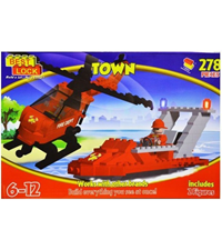 VARDEM YAP-BOZ 278 PARÇA HELİKOPTER & DENİZ ARACI ( LEGO ) ----