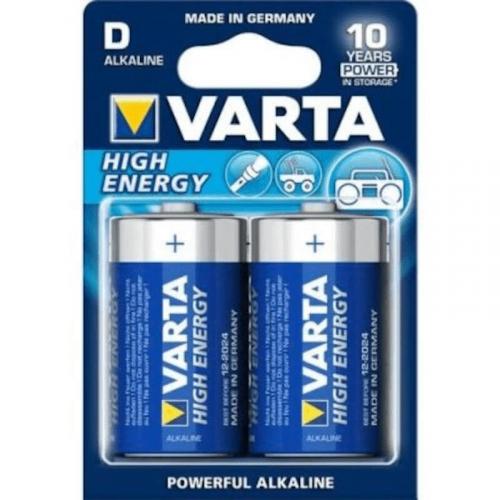VARTA HİGH ENERGY D ALKALİNE BÜYÜK PİL