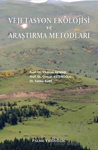 Vejetasyon Ekolojisi ve Araştırma Metodları