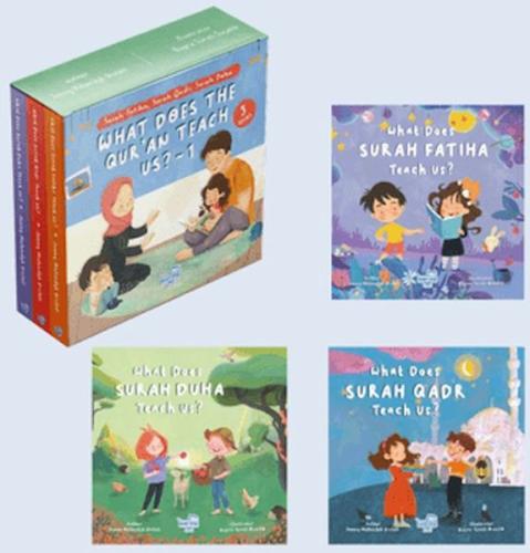 What Does The Qur'an Teach Us?-1 İngilizce Mini Meal Seti 1 (3 Kitap)