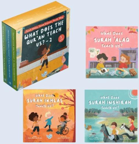 What Does The Qur'an Teach Us?-2 İngilizce Mini Meal Seti 2 (3 Kitap)