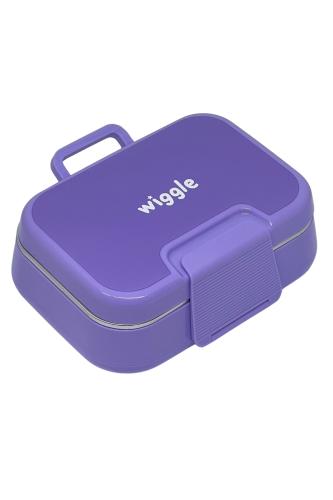 Wiggle Çelik Beslenme Kutusu Lila 3488
