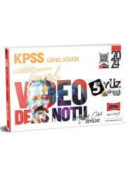 2024 KPSS Genel Kültür 5Yüz Tarih Video Ders Notları