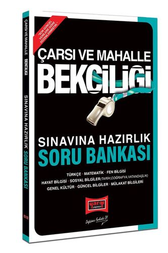 Yargı Yayınları Çarşı ve Mahalle Bekçiliği Sınavına Hazırlık Soru Bank