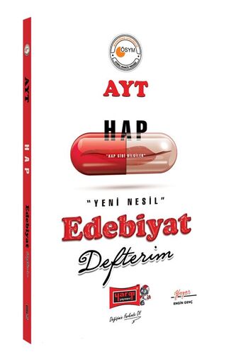 Yargı Yayınları Hap AYT Edebiyat Defterim