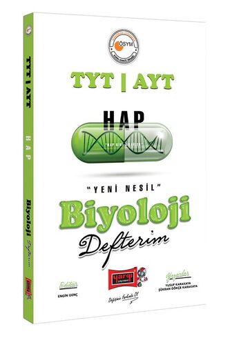 Yargı Yayınları Hap TYT AYT Biyoloji Defterim