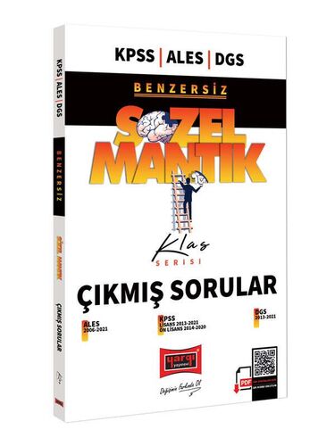 Yargı Yayınları KPSS ALES DGS Klas Serisi Benzersiz Sözel Mantık Çıkmı