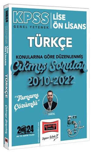 Yargı Yayınları KPSS Lise Ön Lisans Türkçe Konularına Göre Düzenlenmiş