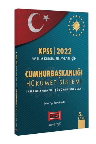 Yargı Yayınları KPSS ve Tüm Kurum Sınavları İçin Cumhurbaşkanlığı Hükümet Sistemi (İADESİZ)