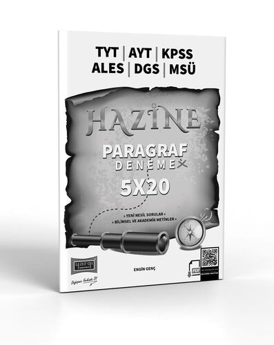 Yargı Yayınları TYT AYT KPSS ALES DGS MSÜ Hazine Paragraf 5x20 Deneme 