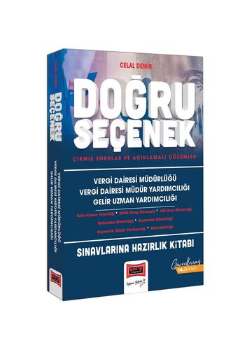 Yargı Yayınları V.D.M V. D. M.Y G.Uzman Yardımcılığı Sınavlarına Hazırlık Doğru Seçenek Çıkmış Sorular ve Açıklamalı Çözümler