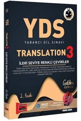 Yargı Yayınları YDS Translation 3 İleri Seviye Renkli Çeviriler 2. Bas