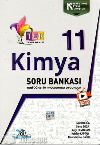 YAYIN DENİZİ 11.SINIF KİMYA SORU BANKASI