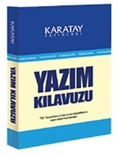 4E Yazım Klavuzu Karton Kapak 1.Hamur Karatay Yayınevi 4E Yazım Klavuzu Karton Kapak 1.Hamur Karatay Yayınevi