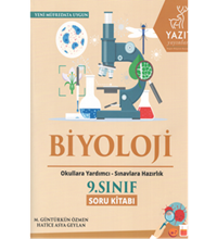 YAZIT 9.SINIF BİYOLOJİ SORU BANKASI *YENİ* ( SINAVA HAZIRLIK TEST KİTABI )