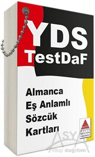 Delta Kültür Almanca Eşanlamlı Sözcük Kartları / YDS TestDaF