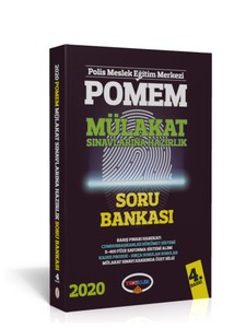 YEDİİKLİM YAYINLARI 2020 POMEM MÜLAKAT SINAVLARINA HAZIRLIK SORU BANKASI