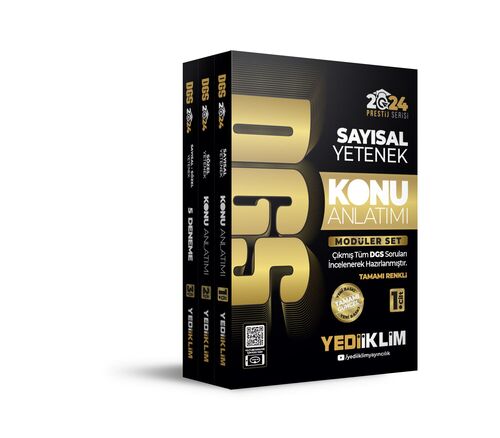 2024 DGS Konu Anlatımlı Modüler Set
