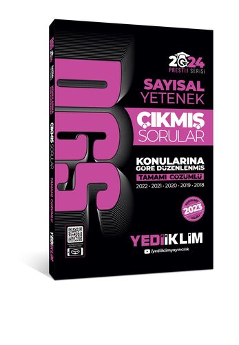 2024 DGS Sayısal Yetenek Konularına Göre Tamamı Çözümlü Çıkmış Sorular