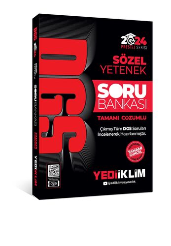 2024 DGS Sözel Yetenek Tamamı Çözümlü Soru Bankası