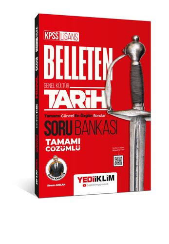 Yediiklim Yayınları KPSS Genel Kültür Belleten Tarih Tamamı Çözümlü So