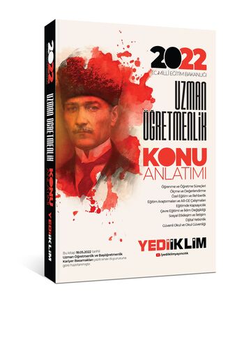 Yediiklim Yayınları MEB Öğretmenlik Kariyer Basamakları Uzman Öğretmenlik Konu Anlatımı (İADESİZ)