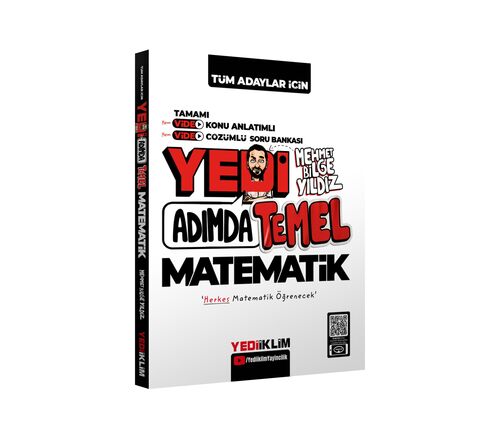 Yediiklim Yayınları Yedi Adımda Temel Matematik Video Konu Anlatımlı V