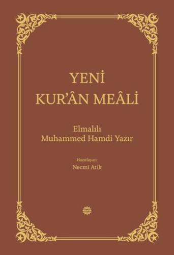 Yeni Kur'an Meali Bez Ciltli