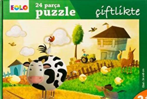 Eolo Çiftlikte - 24 Parça Yer Puzzle