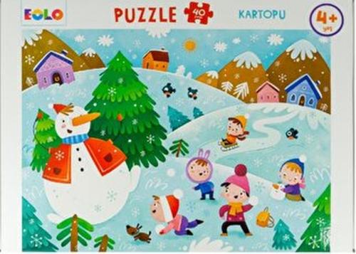 Yer Puzzle-40 Parça Puzzle - Kartopu