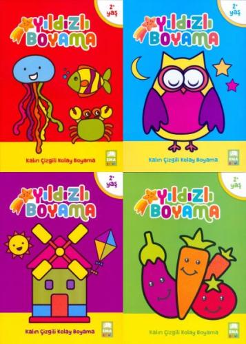 Yıldız Boyama 4 Lü Set Yıldız Boyama 4 Lü Set