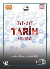 YZ Yayınları YKS TYT - AYT Tarih Soru Kitabı